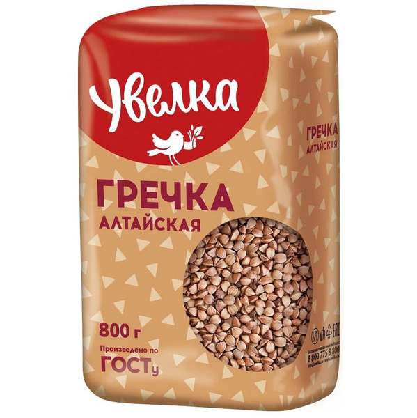 Гречка алтайская Увелка, 800 гр - купить с доставкой по выгодным ценам ...