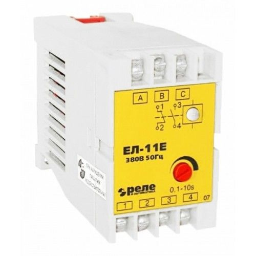 Реле контроля фаз Реле и Автоматика ЕЛ-11Е 380В 50Гц 19506 - купить по ...