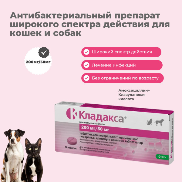 Вопросы и ответы о KRKA Кладакса антибактериальные таблектки, 250 мг ...