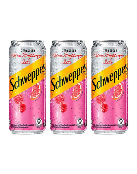 Газированный напиток Schweppes Citrus Raspberry со вкусом цитруса и ...