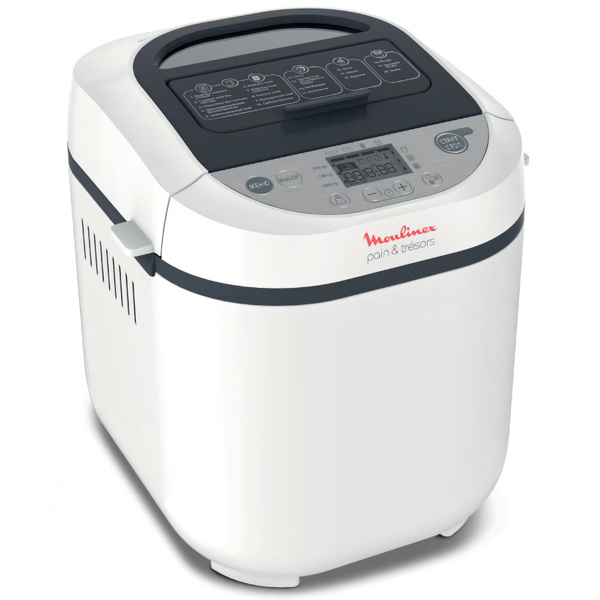 Хлебопечка Moulinex OW250132 Pain & Tresors, белый, серый - купить по ...