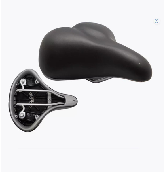 VELO Седло VL-6050W комфорт, 250*210мм - купить с доставкой по выгодным ...