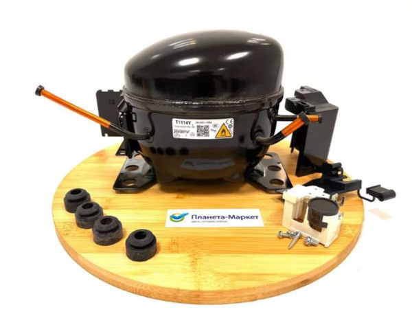 Компрессор T1114Y Jiaxipera-низк.t ( R600 - 23,3C 168 Вт ) аналог HMK ...