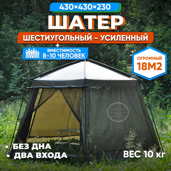 Шатер туристический с москитной сеткой - купить с доставкой по выгодным ...