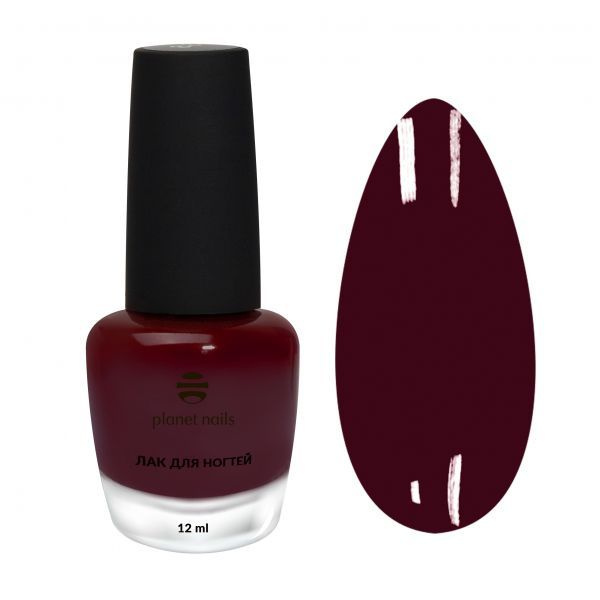 Лак для ногтей с эффектом гелевого покрытия Planet Nails (885) 12мл ...