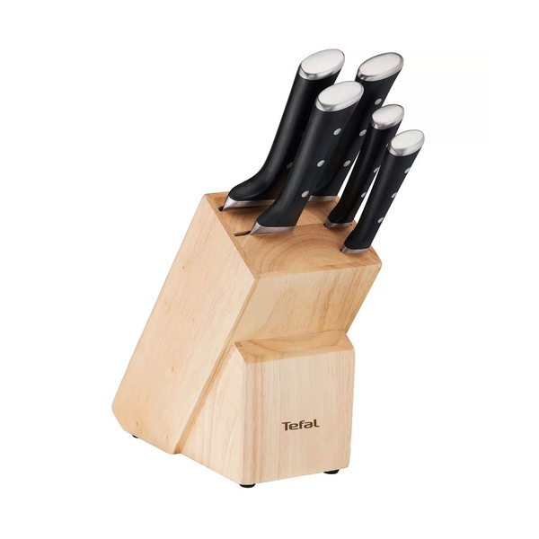Набор кухонных ножей Tefal, Нержавеющая сталь купить по низкой цене с ...