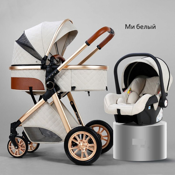Hello Twins 3 B 1 Высокопроизводительная детская коляска с автокреслом ...