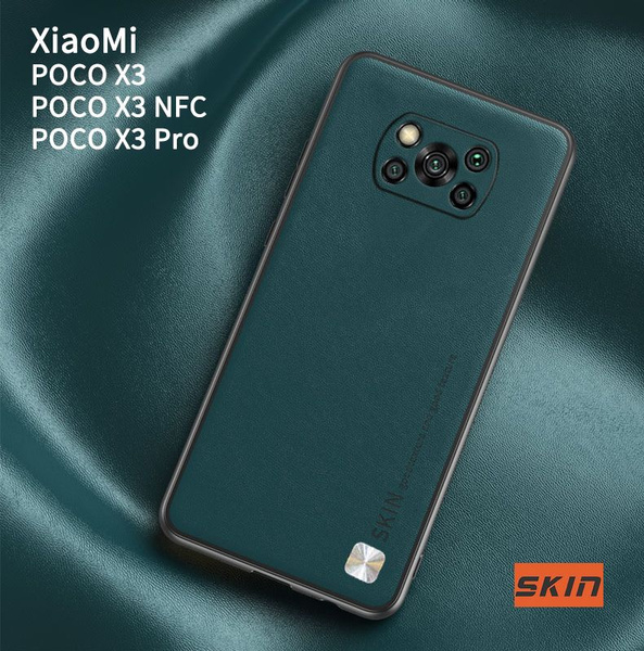 Роскошь на кожаный чехол для Xiaomi Poco X3 NFC и Poco X3 Pro (Сяоми ...