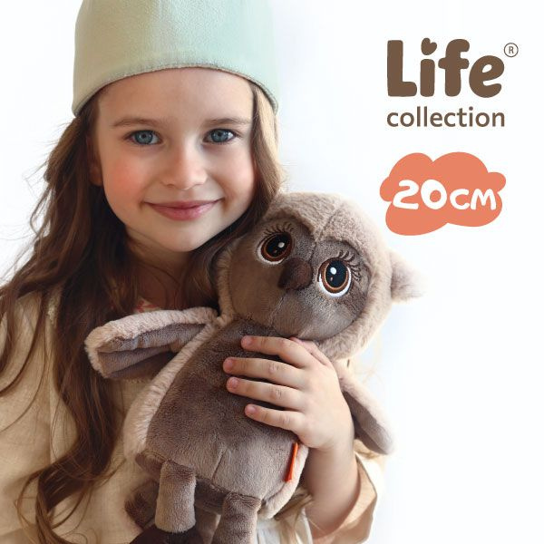 Мягкая игрушка Orange Toys Life: Сова Соня купить на OZON по низкой ...