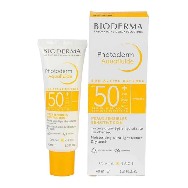 Биодерма Аквафлюид Солнцезащитный крем BIODERMA photoderm aquafluid ...