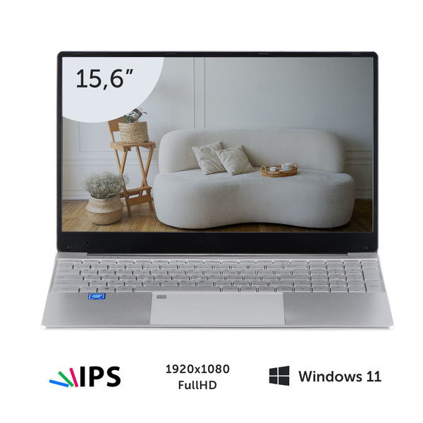 Ноутбук Azerty AZ-1509, серебристый купить по низкой цене: отзывы, фото ...