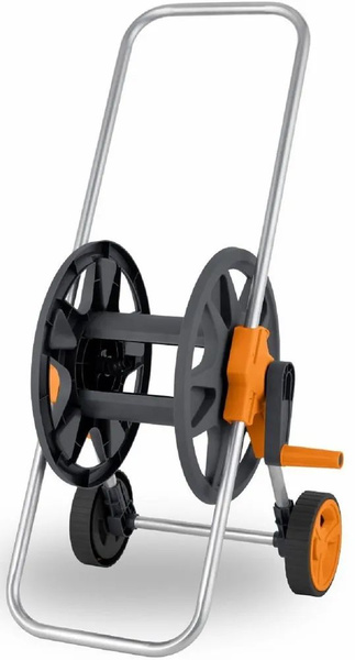 Тележка для шланга с металлической ручкой GLQ шланг 1/2" 60 м, 5/8" 50 ...