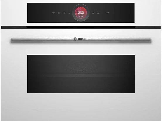 Bosch Духовой шкаф электрический встраиваемый CMG7241W1 с СВЧ, ширина ...