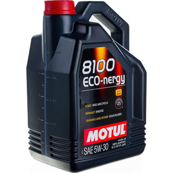 Масло 8100 ECO-NERGY 5W-30 5л 102898 - купить в интернет-магазине OZON ...