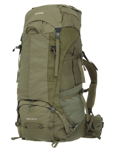 Рюкзак туристический Tatonka Bison 120+15 зеленый - купить по выгодной ...