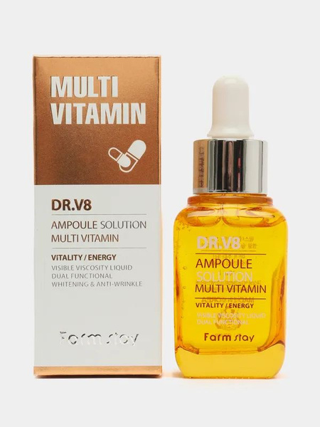 Farmstay DR.V8 Ampoule Solution Multi Vitamin Ампульная ...