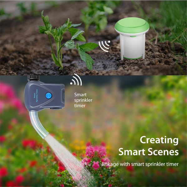 Датчик почвы ZigBee Graffiti Smart Portable Температура и влажность B ...