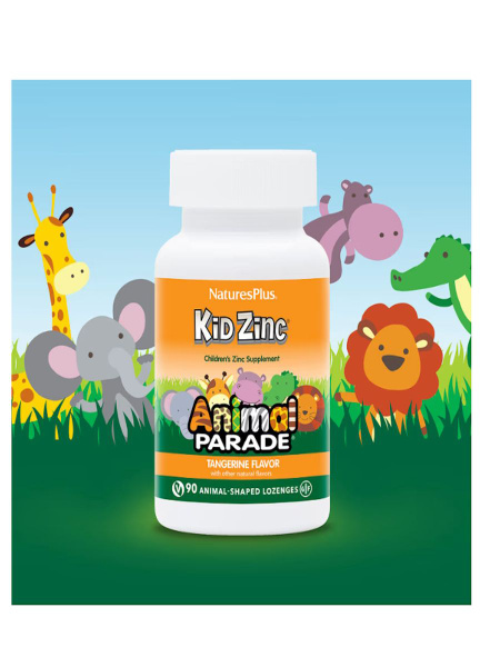Animal Parade детский цинк Kid Zinc натуральный вкус мандарина 90 ...