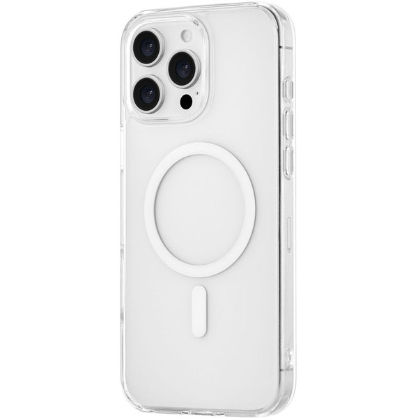Чехол moonfish MagSafe для iPhone 16 Pro Max, поликарбонат, прозрачный ...