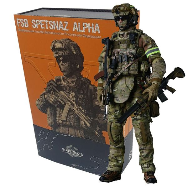 Фигурка коллекционная 1/6 - Easy&Simple - Боец спецназа Альфа (26050S ...