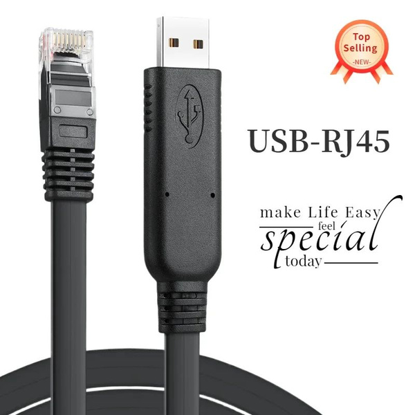 Кабель преобразования USB в RJ45, Линия отладки консольного коммутатора ...