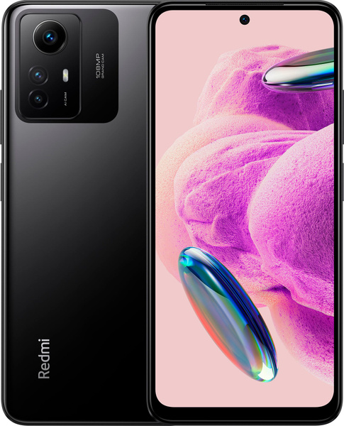 Смартфон Xiaomi Redmi Note 12S 8/256 ГБ Global, Dual nano SIM, черный ...