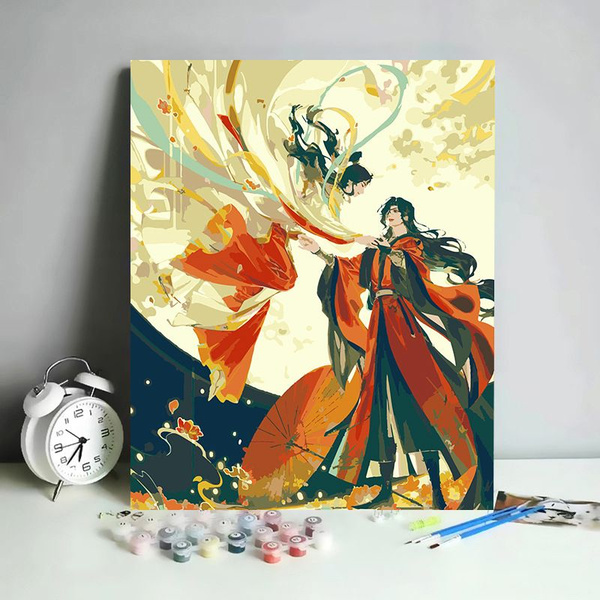 Картина по номерам Благословение небожителей Аниме 30х40CM - купить с ...
