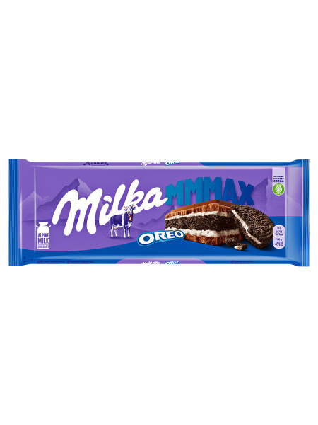 Шоколад молочный Milka MMMAX Oreo с печеньем, 300 гр - купить с ...