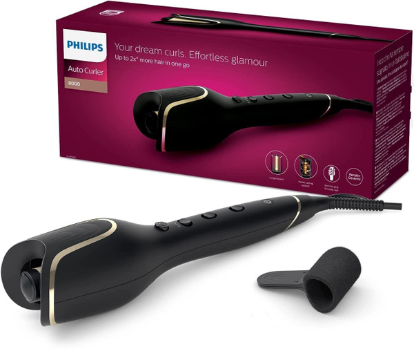 Автоматическая плойка для волос PHILIPS StyleCare Prestige BHB876/00 ...