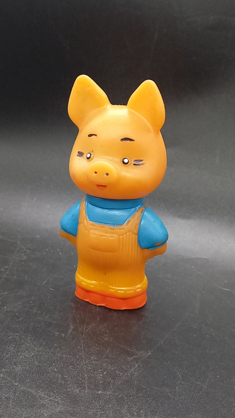 Игрушка Поросенок Хрюша винтажная советская, СССР купить на OZON по ...