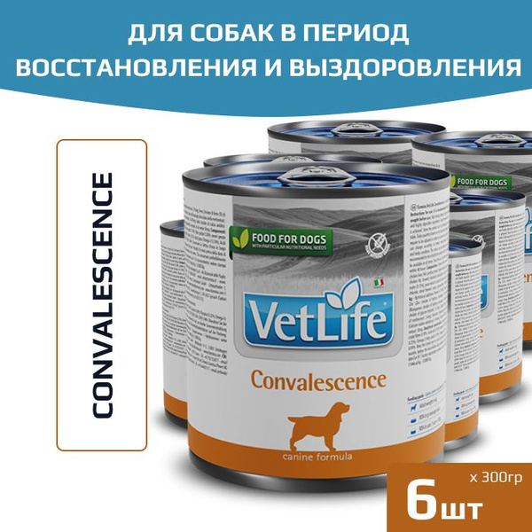 Влажный корм Farmina Vet Life Convalescence для собак в период ...