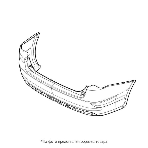 Клык бампера Haval Jolion 20-24 (Сзади/ Справа)