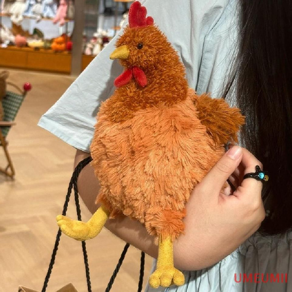 Плюшевая игрушка курица, мягкая игрушка петух купить на OZON по низкой ...