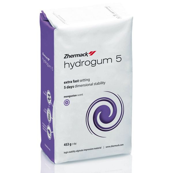Гидрогум 5 / Gydrogum 5, альгинатная слепочная масса, (альгинат)453г ...