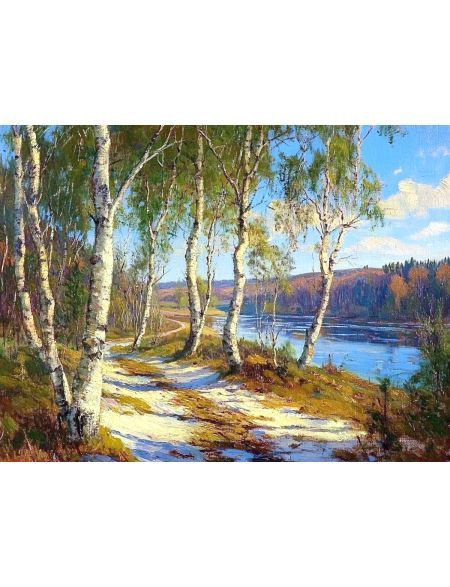 Алмазная мозаика без подрамника "Времена года" 25x20 см купить на OZON ...