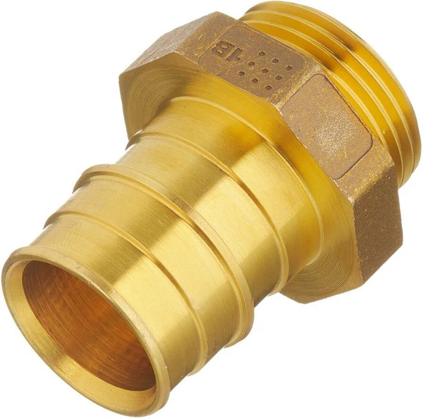 Соединитель Uponor латунный с наружной резьбой, 40/1 1/4" G1 купить на ...