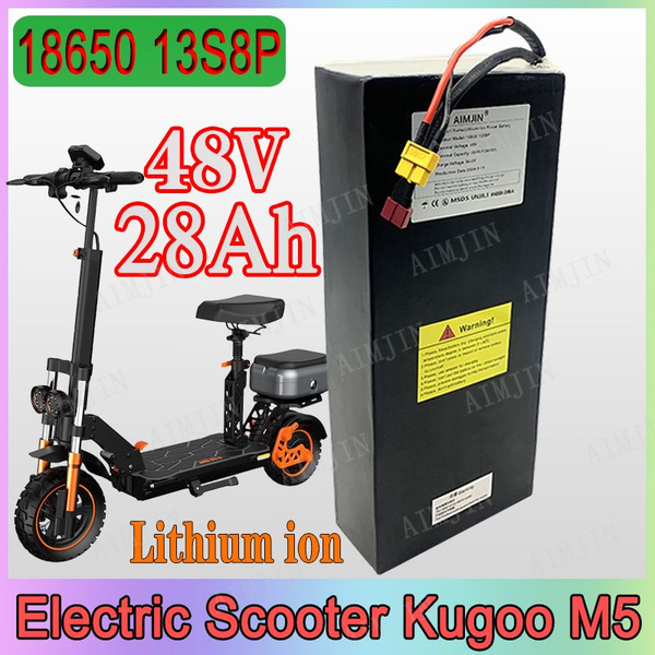 Электросамокат Kugoo M5 13S8P 48V 28AH, черный купить на OZON по низкой ...