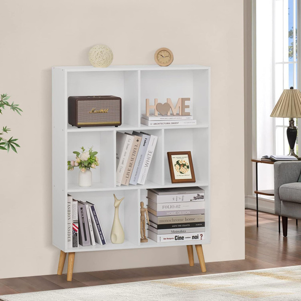 Шкаф книжный Винтажная книжная полка в виде куба, 24x80x110 см купить c ...