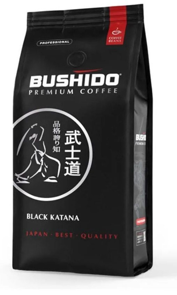 Кофе в зернах Bushido Black Katana, 1кг купить на OZON по низкой цене ...