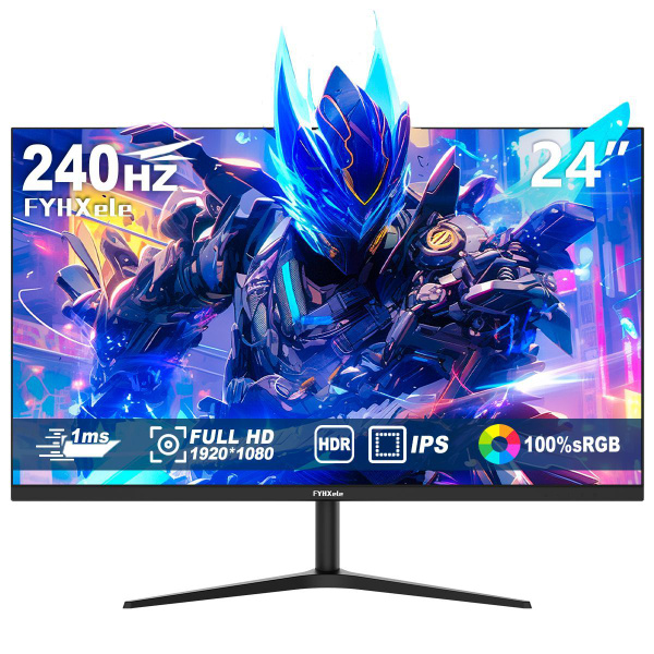 FYHXele 24" Монитор FY24FH-Pro, черный купить на OZON по низкой цене ...