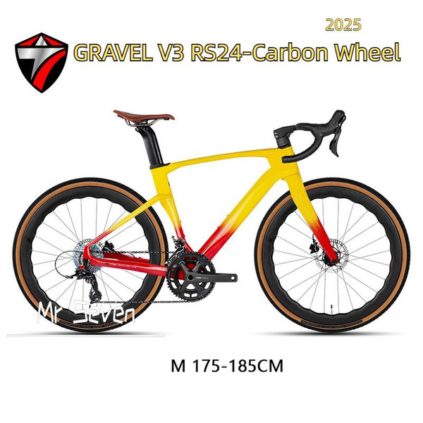 Новый дорожный/гравийный велосипед из углеродного волокна GRAVEL-V3 RS ...
