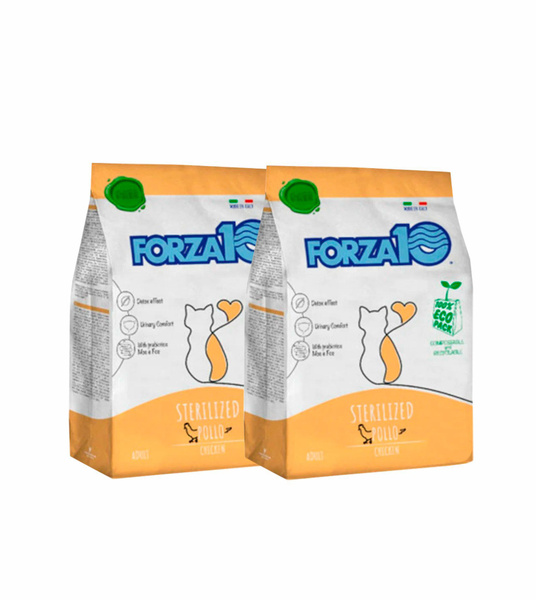 Forza10 350+350г Maintenance ADULT STERILIZED Сухой корм для взрослых ...