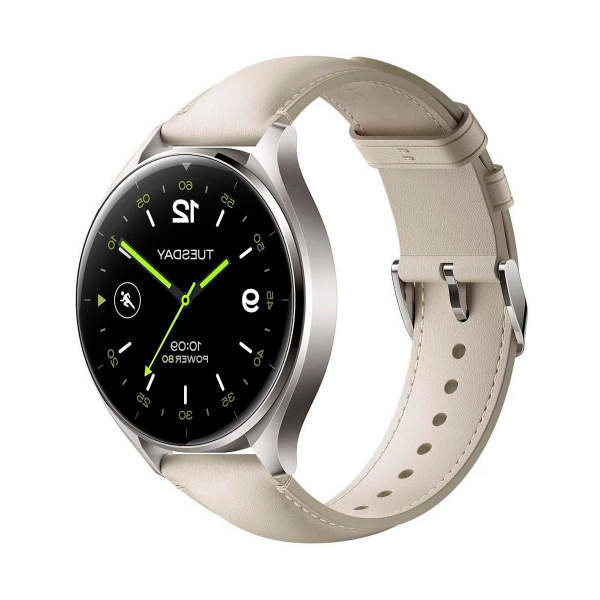 Мужские умные электронные наручные смарт часы Xiaomi Watch 2 Титаново ...