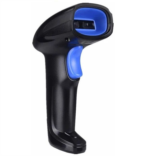Проводной сканер штрих-кодов 2D Wired Barcode Scanner Zy-1100D Blue ...
