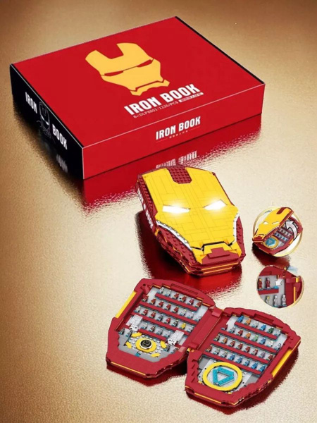 Конструктор Книга-шлем Железного Человека Iron Book купить на OZON по ...