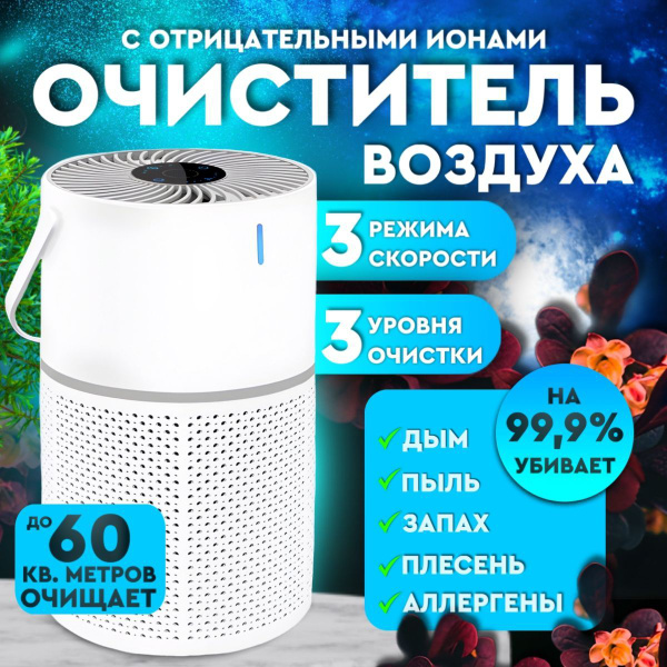 Очиститель воздуха для дома, ионизатор, рециркулятор бактерицидный от ...