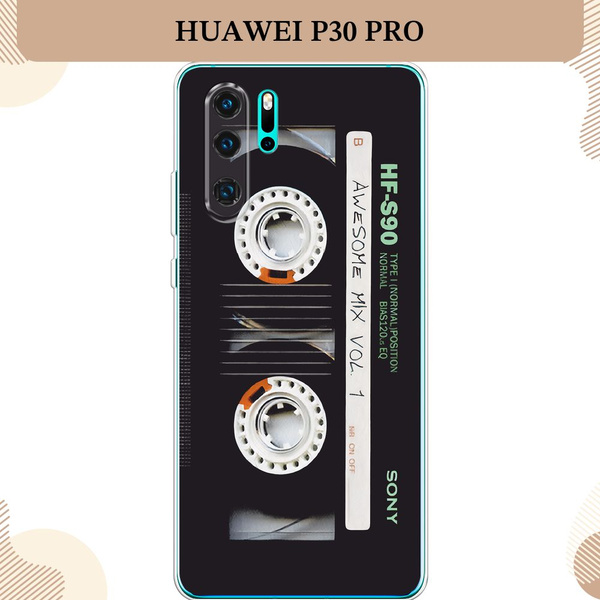 Силиконовый чехол на Huawei P30 Pro / Хуавей P30 Pro, Кассета купить на ...