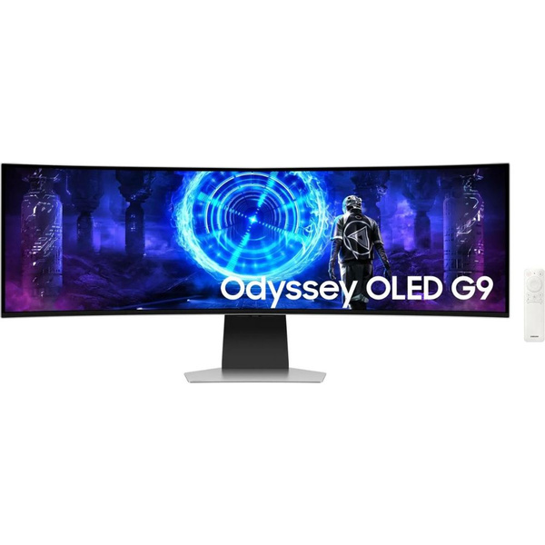 Samsung 49" Монитор OLED G9 S49DG952SI (LS49DG952SIXCI), серебристый ...