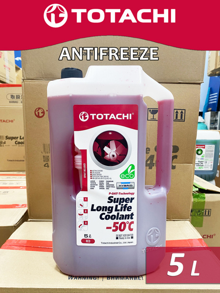 АНТИФРИЗ Totachi Long Life Coolant -50C красный, 5 л. купить на OZON по ...