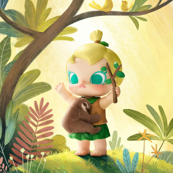 Pop Mart Игрушки для слепой коробки BABY MOLLY Обнимание для поиска ...